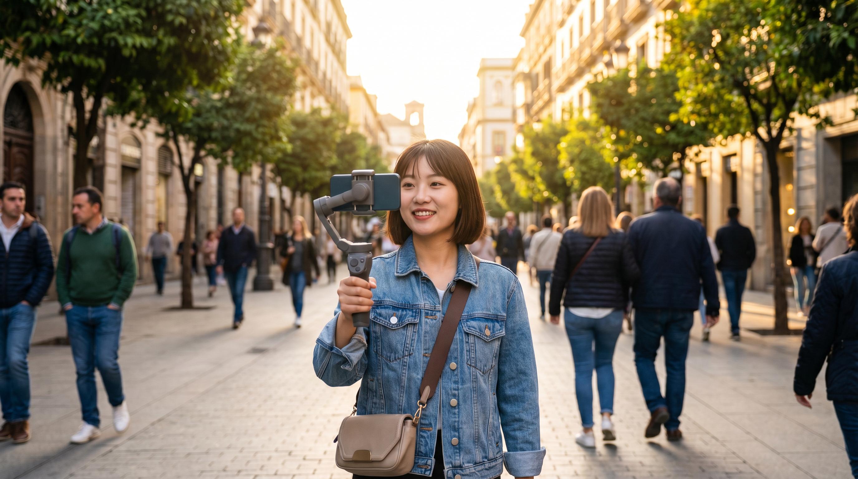 捷克街头捷克街头VLOG视频制作教程：日常生活视频拍摄技巧视频演示